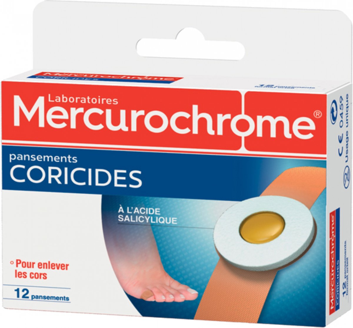 Mercurochrome 12 Coricidale Verbanden
