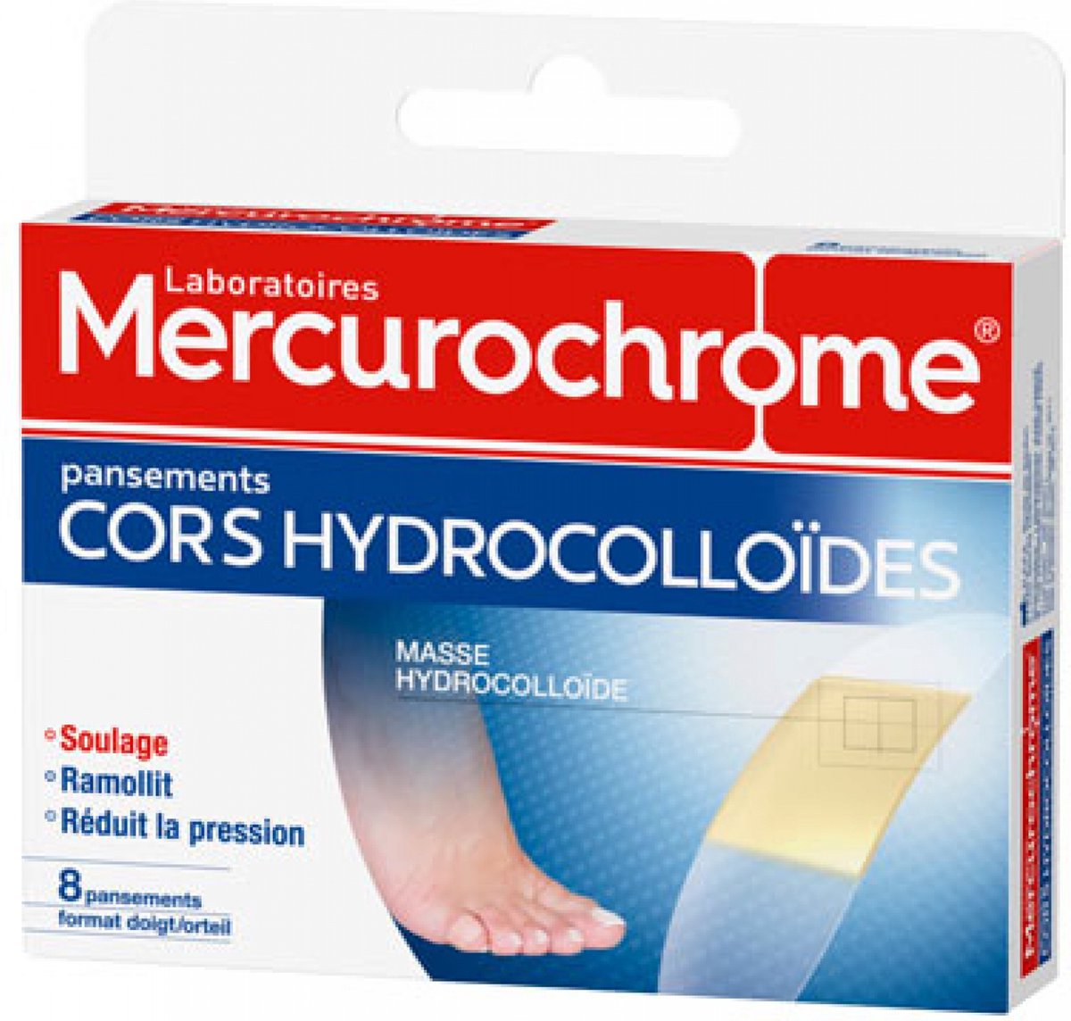 Mercurochrome Hydrocolloid Corn Dressings 8 Dressings
