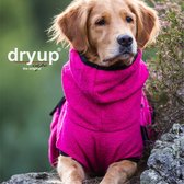 Dryup- Hondenbadjas-grote honden-badjas hond- Roze-M-ruglengte tot 60cm