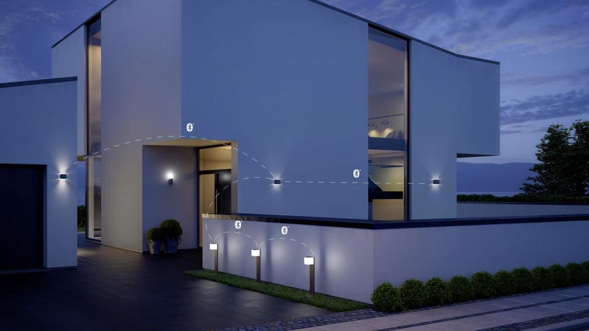 Steinel Lampe d'extérieur à détecteur L 835 LED iHF argent