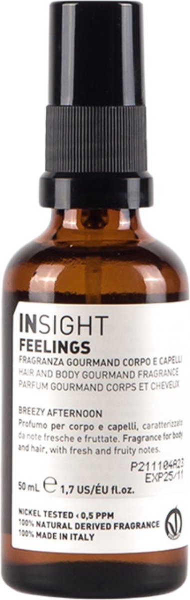 Insight - Feelings Breezy Afternoon Hair & Body Gourmand Fragrance - 50ml