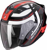 Scorpion Exo 230 Pul Black-Red 2XL - Maat 2XL - Helm
