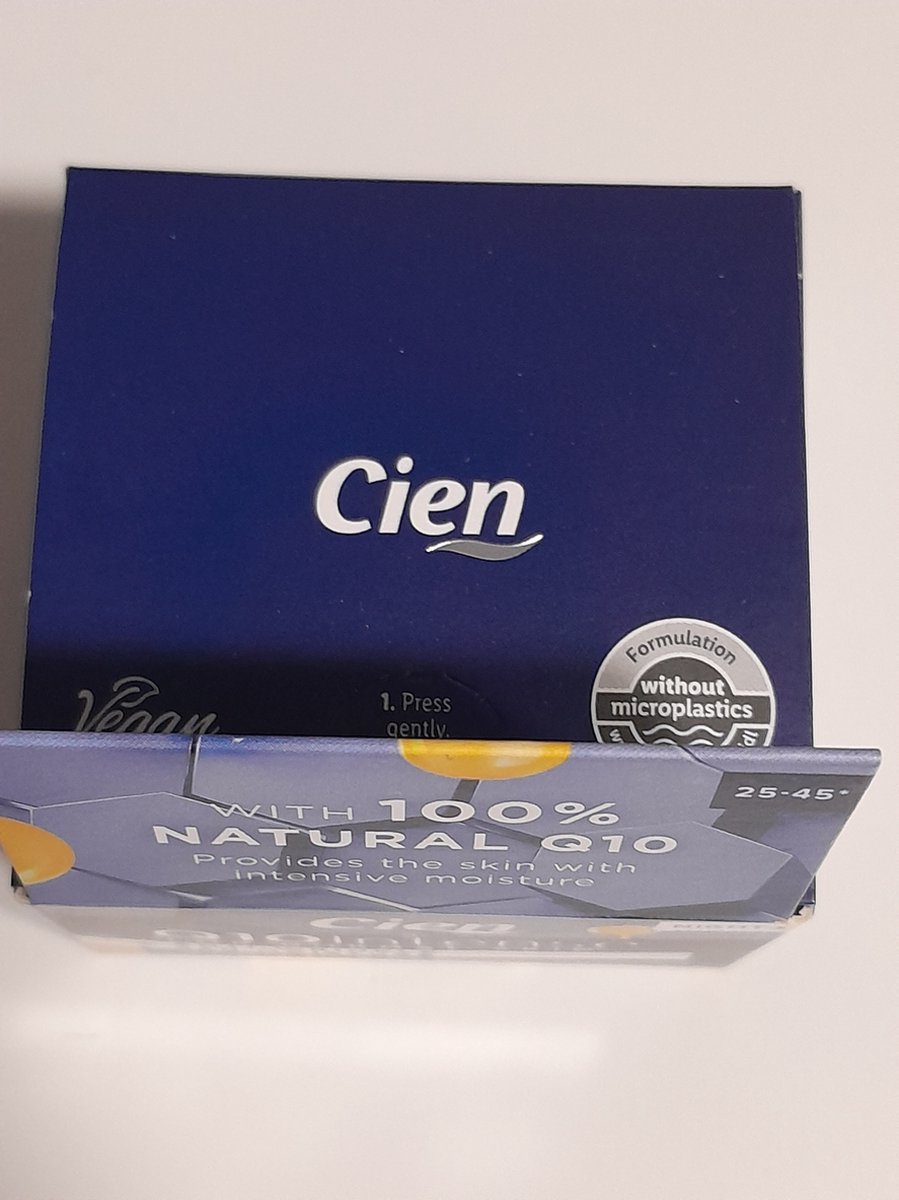 Crème De Jour Anti-rides CIEN Q10 Intense - Pour Peaux Normales, 50ML, Avec Acide Hyaluronique