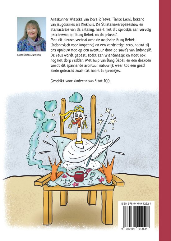Bung Bèbèk en de Verdrietige Reus - Sprookje - Wieteke van Dort - Kinderboekje