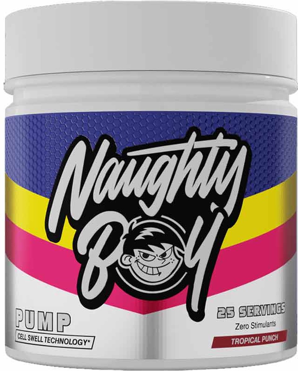 Naughty Boy Pump 25servings Tropical Punch