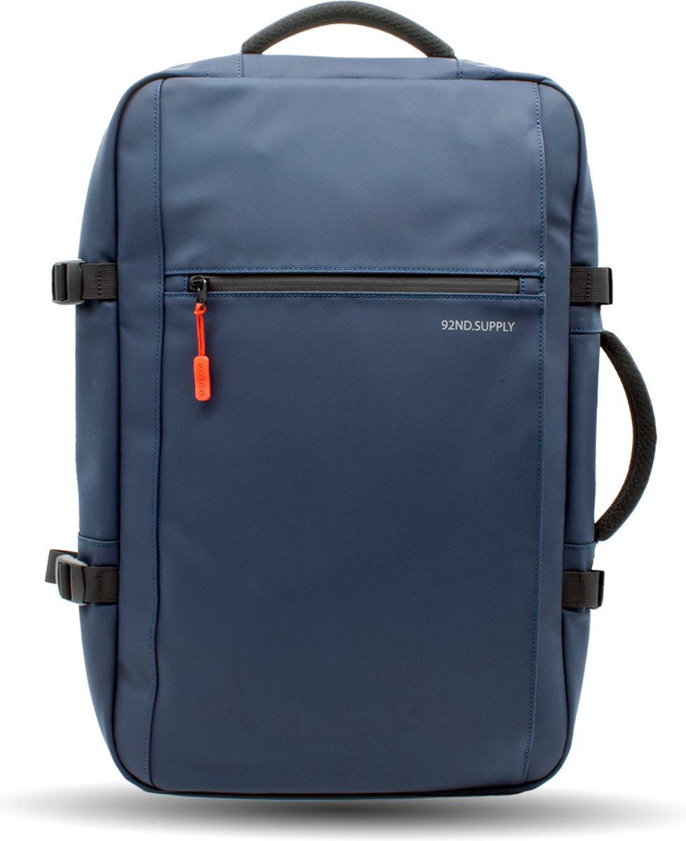 92ND.SUPPLY - Vliegtuig reistas - handbagage - 50 x 35 x 15 ( up to 27,5 cm) - Blauw