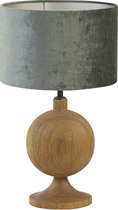 Light and Living tafellamp - grijs - - SS103410