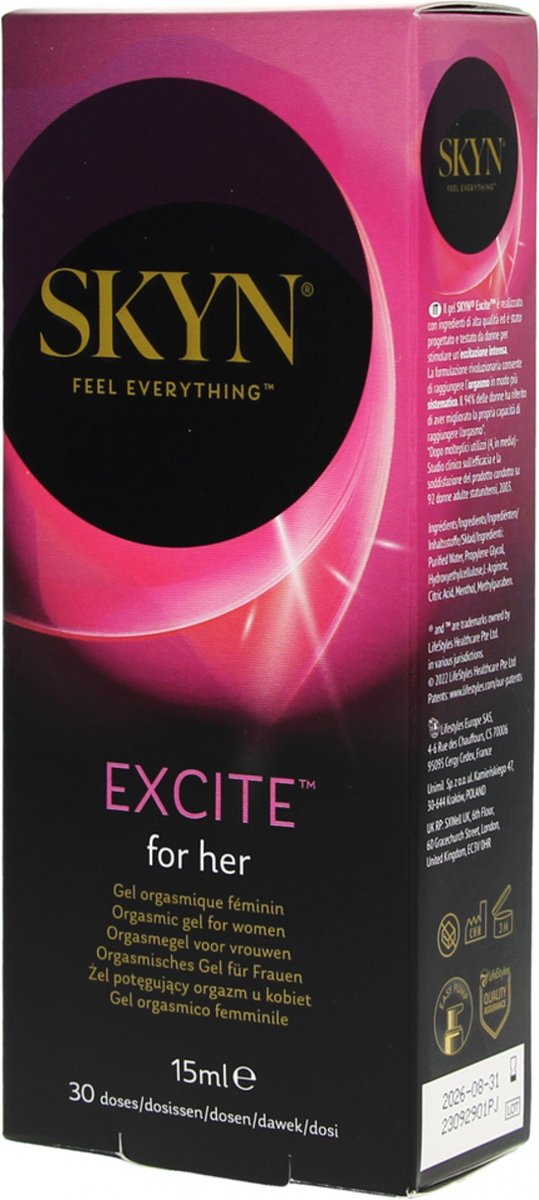 Goedkoopste Skyn Excite for her stimulerende gel 15ml