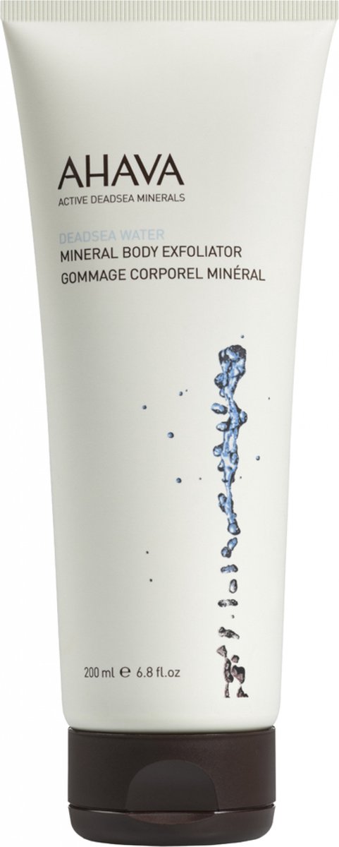 Goedkoopste AHAVA Mineraal Lichaam Exfoliant - Zachte Exfoliatie voor een Stralende Huid | Reinigt en Verzacht | Verwijdert Dode Huidcellen | Gezichtsreiniger & Gezichtsscrub | Body Scrub voor mannen & vrouwen - 200ml