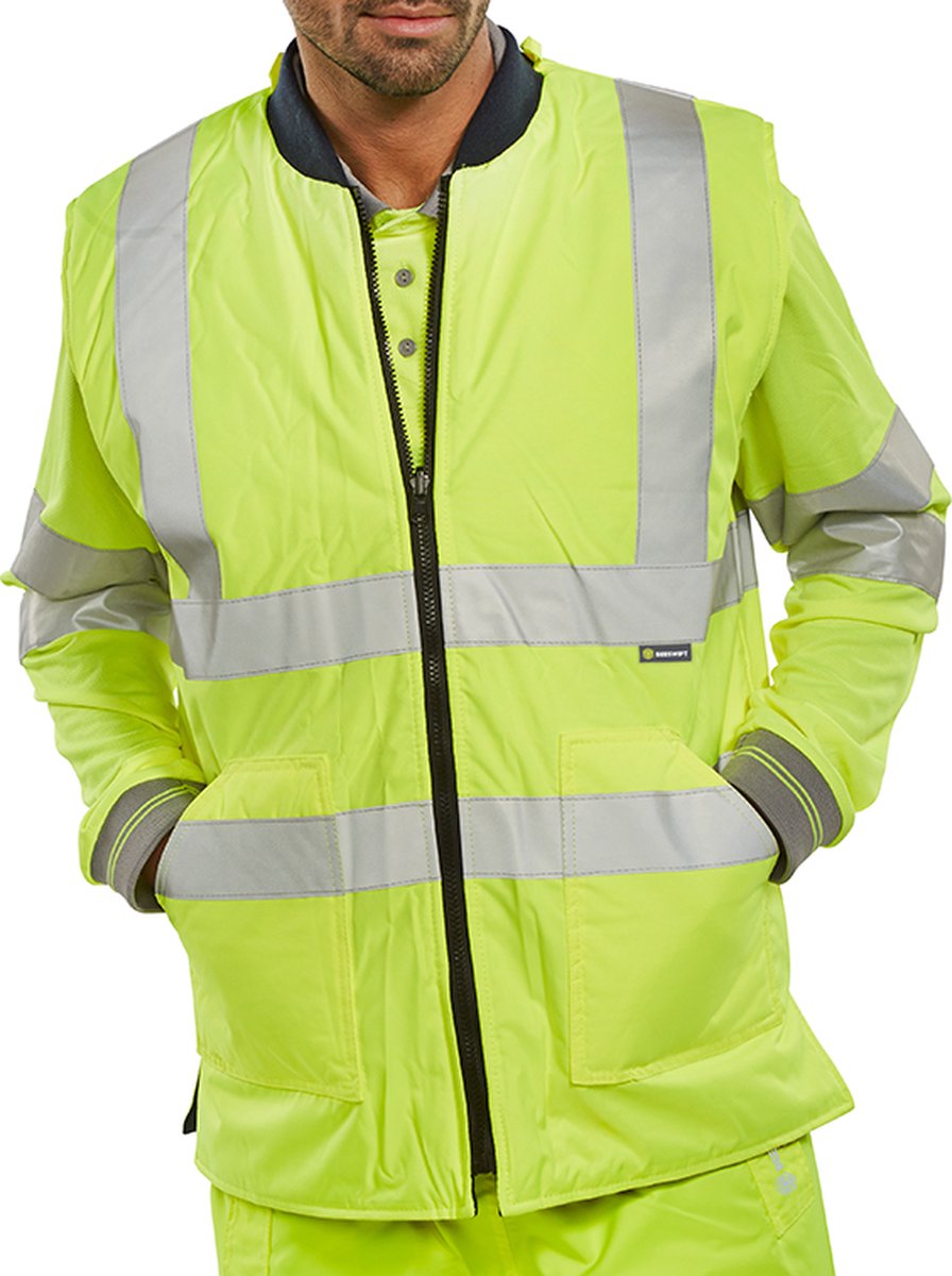 Beeswift Bodywarmer - Geel - Maat M