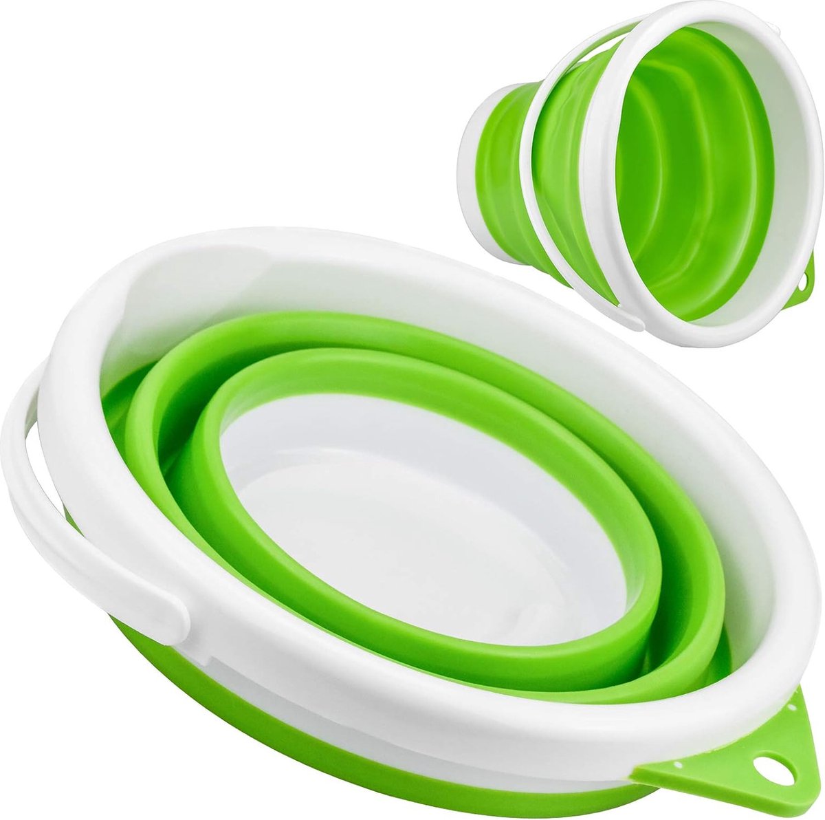 Goedkoopste Draagbare opvouwbare emmer 5L Plastic reiscamping Outdoor reisauto-emmer