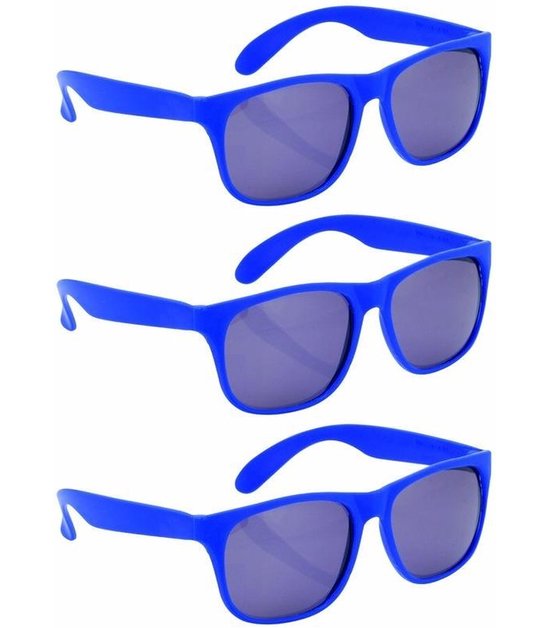 Classic Zonnebrillen Blauw (3 stuks)