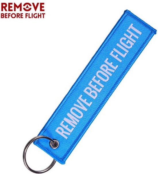 Go Go Gadget - Remove before Flight - Sleutelhanger - Blauw