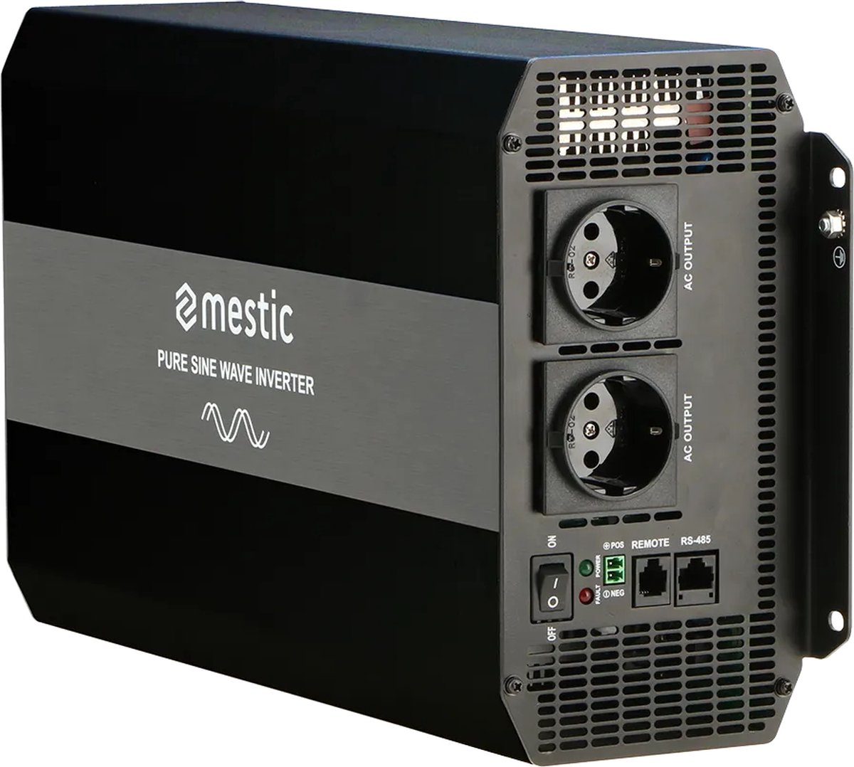 Mestic Omvormer MI-3000 - Voor Camper of Caravan - Nominaal vermogen: 3000 W - Ingebouwde bypass