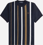 Fred Perry Gradient stripe t-shirt - navy