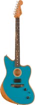 Fender American Acoustasonic Jazzmaster (Ocean Turquoise) - Akoestische gitaar