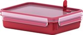 emsa Microwave box CLIP & MICRO, 0.80 liter, rood