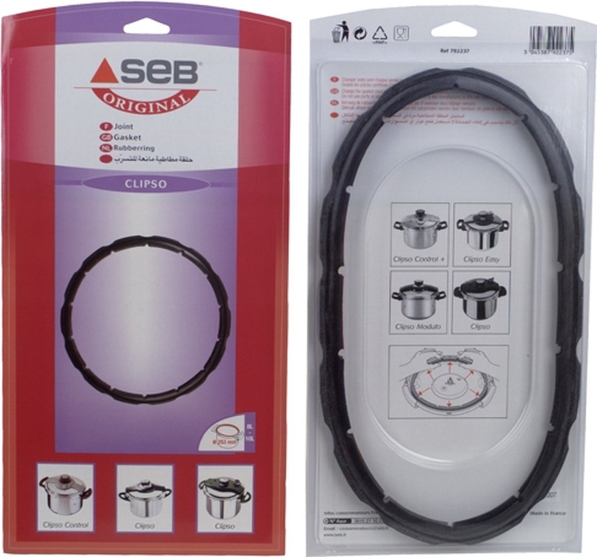 Tefal Seb Dichting Clipso 8-10l