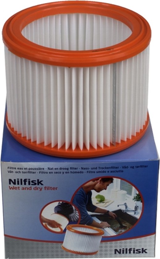 Filter für Nilfisk-Alto aero 400 440 600 640 800 840A Absolut-Filter