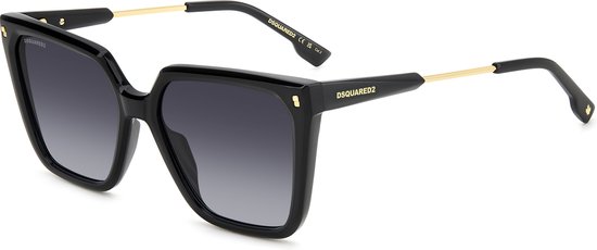 Dsquared2 D2 0135/S Rechthoekig Acetaat Vrouwen Zonnebril van Dsquared2 — afbeelding 4
