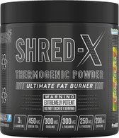 Applied Nutrition - Shred X Powder Fat Burner (Sour Gummy Bear - 300 gram)