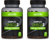 Performance - OMEGA 3 (2 x 90 capsules) - Visolie - Hoge dosering EPA en DHA - Vitamine E - (3 maanden) - Voordeelverpakking