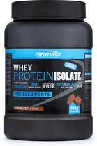 Performance - Whey Protein Isolate (Chocolate - 900 gram) - Eiwitshake - Eiwitpoeder - Eiwitten - Proteine poeder - 30 shakes