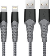 2 Meter Verbulan USB-C oplaadkabel - 2 Stuks - USB-C naar Lightning kabel oplader - Geschikt voor Apple iPhone - 2m Lengte