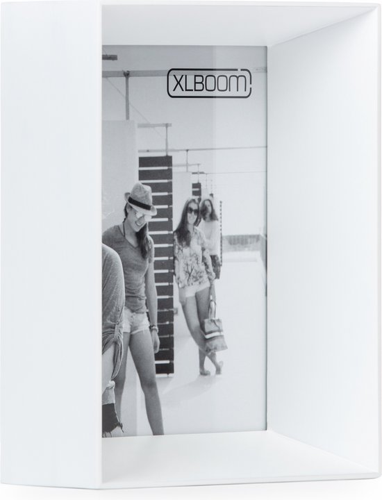 XLBoom Prado Fotolijst - in Hout - Wit - Fotoformaat 13 x 18 cm