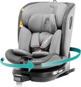 BabyAuto Aitana I-Size Autostoel - 360º draaibaar - Isofix - 40-150 cm - 0-36kg - Tot 12 jaar - Kleur Grijs