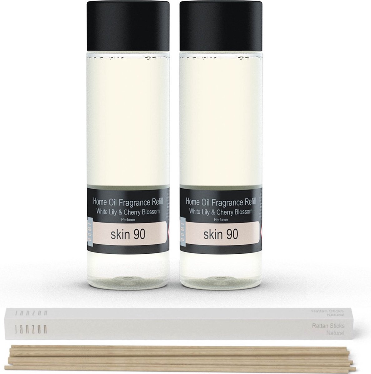 JANZEN Home Fragrance Refill Skin 90 2-pack Incl. Gratis Sticks - Janzen