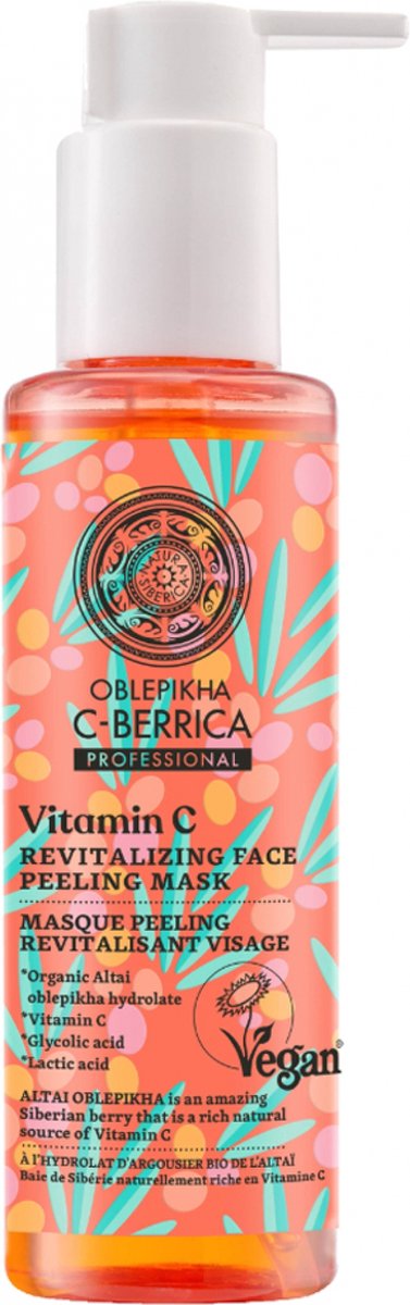Natura Siberica C-Berrica Revitaliserend Peelingmasker 145 ml