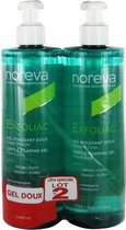 Noreva Exfoliac Gentle Foaming Gel Set van 2 x 400 ml