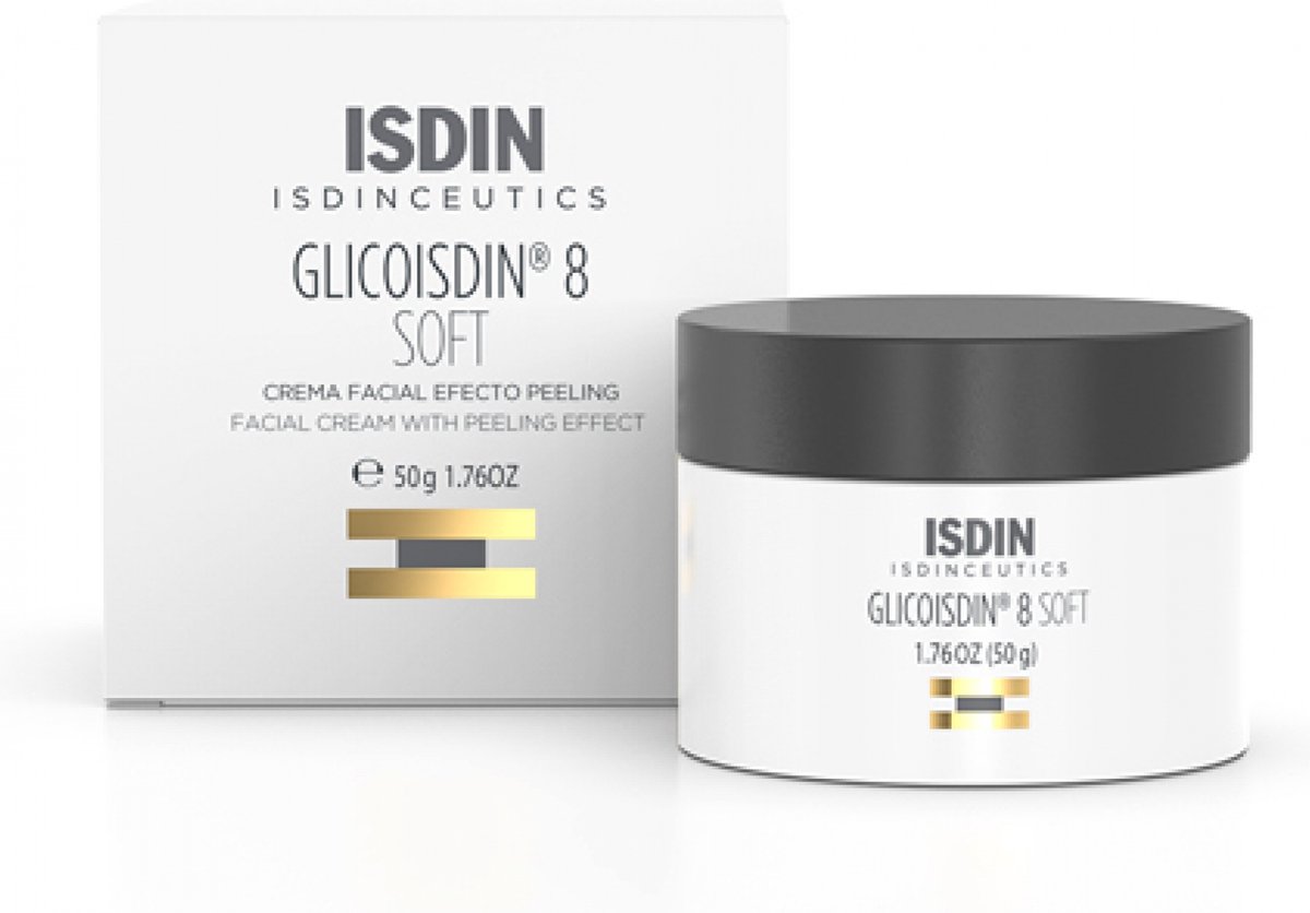 Anti-Veroudering Crème Isdin Isdinceutics Glicoisdin 8 Soft (50 ml)