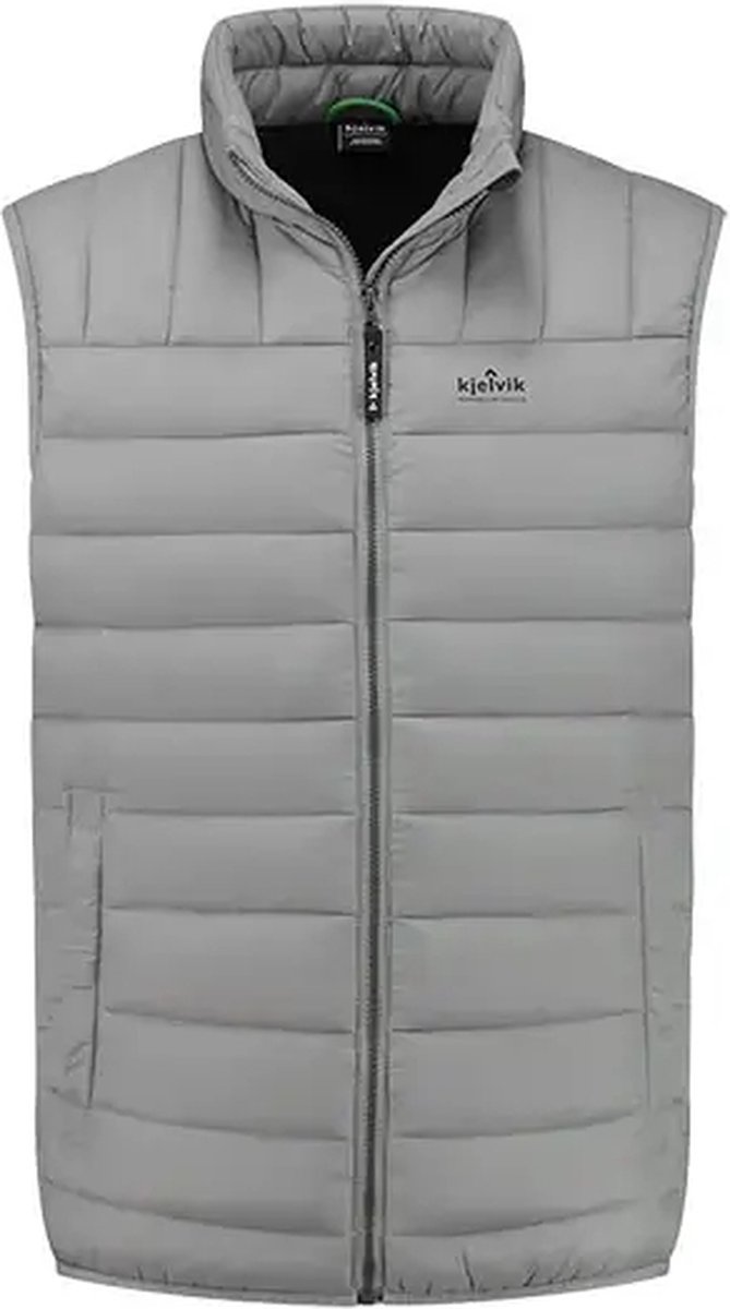 Kjelvik Bodywarmer Jorn Heren Grijs