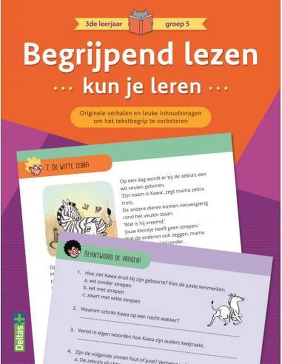 Begrijpend lezen kun je leren 3de leerjaar groep 5 (oranje) - cover