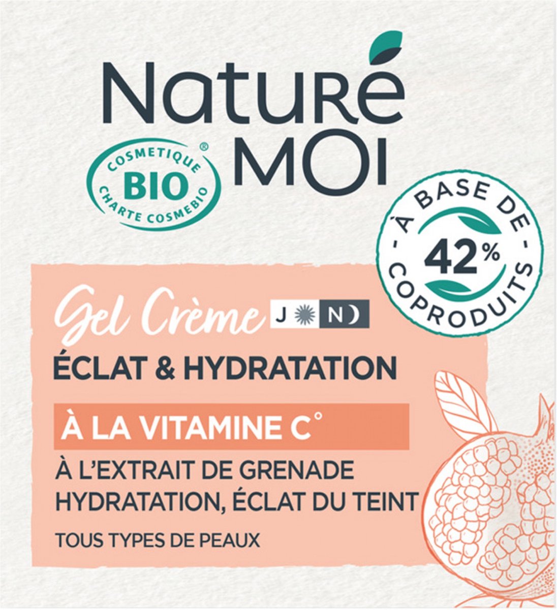 Naturé Moi Biologische Glans en Hydratatie Gelcrème 50 ml