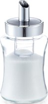 Zeller Sugar Shakers - verre/métal - 175 ml - 11,5 cm - sucrier