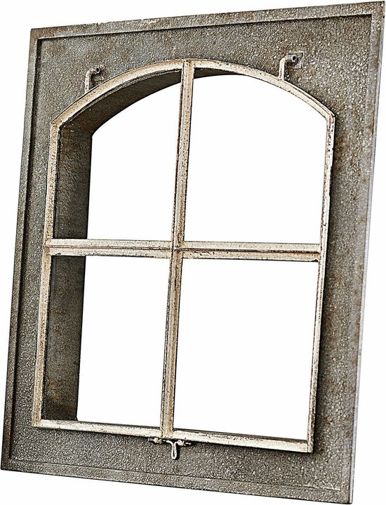 LOBERON Fenêtre décorative Anagni gris antique