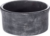 STILL - Planter Pot - Aardewerk - Zwart - Black Vintage - 30x12 cm