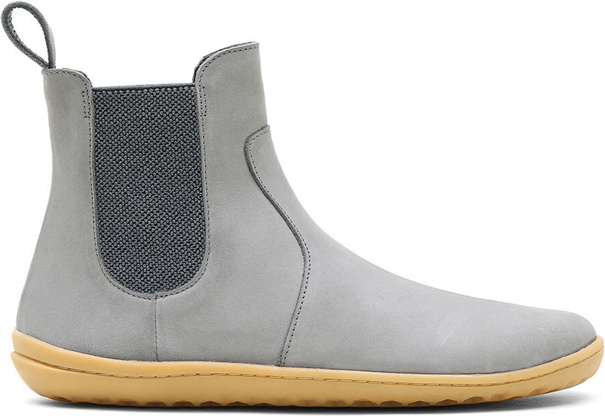 Vivobarefoot Fulham Nubuck - Zinc- Vrouwen Barefoot Schoenen - Maat 43
