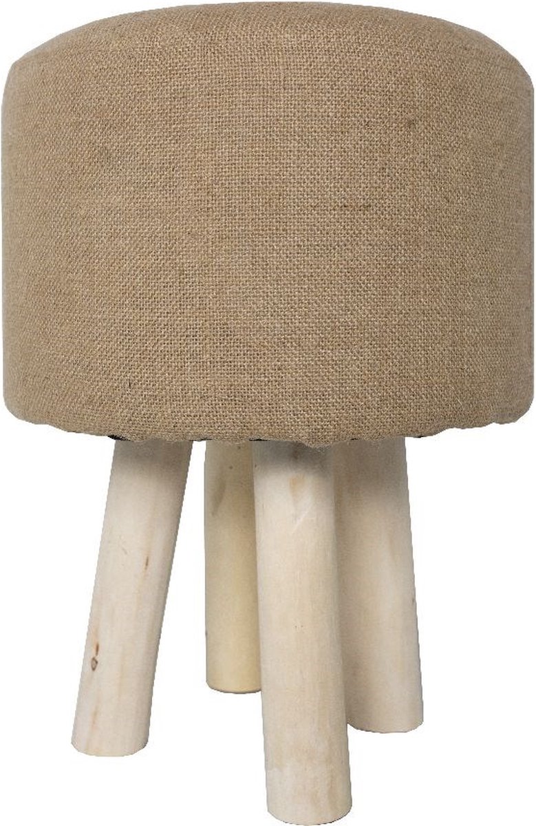 Kruk van jute Indies - Beige