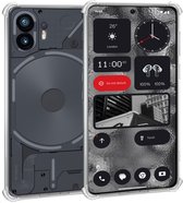 Geschikt voor Nothing Phone 2 - Hoesje - Shock Proof Case – Cover Transparant