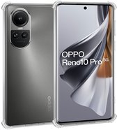 Geschikt voor OPPO Reno 10 Pro - Hoesje - Shock Proof Case – Cover Transparant