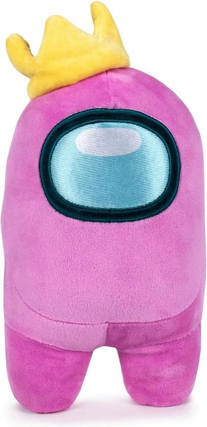Among Us Wave 2 - Among Us knuffel - 30 cm - Roze - Pluche