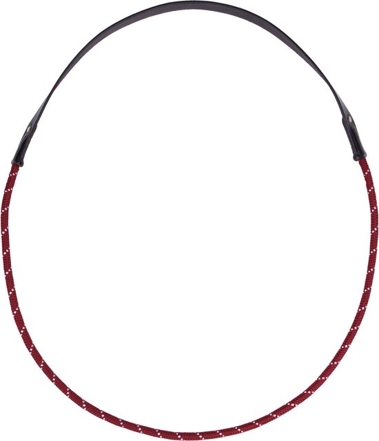 QHP - Halstouw - Neckrope - Leer - Bordeaux - Pony