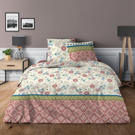 Onderlaken in percal katoen van 180 draden voor een bed van 90 cm