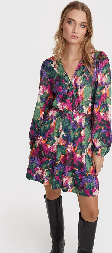 2312370441 Camouflage Flower Dress