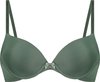 Hunkemöller Dames Lingerie Voorgevormde beugel bh Plunge - Groen - maat C80