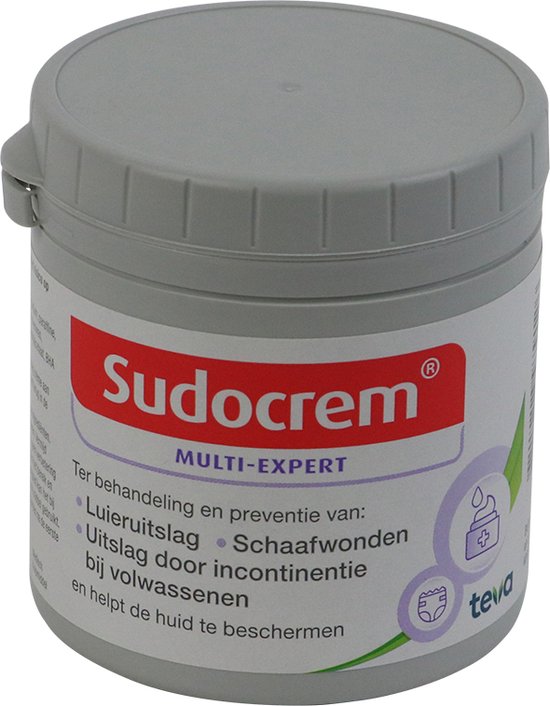 Voordeelverpakking 4 X Sudocreme multiexpert 250 gram, 1 stuk bol